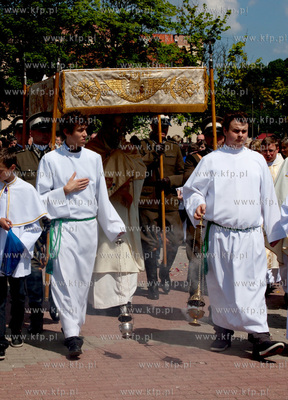 Procesja Bozego Ciala w Starogardzie Gdanskim. 30.05.2013...