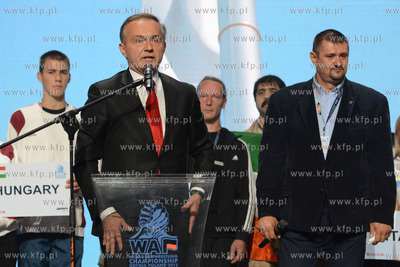 Gdynia. Hala widowiskowo - sportowa. Mistrzostwa Swiata...