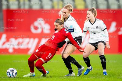 Piłka nożna: Polska - Austria - Eliminacje Euro Kobiet...