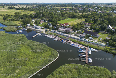 Stanica Wodna przy ulicy Brzegowej w Wiślince. 31.07.2024fot....
