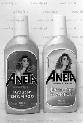 Szampon do wlosow Aneta z wizerunkiem Miss Swiata Anety...