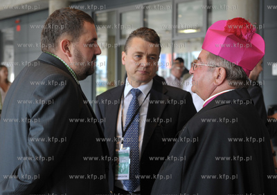 Mecz inauguracyjny na PGE Arena w Gdansku pomiedzy...