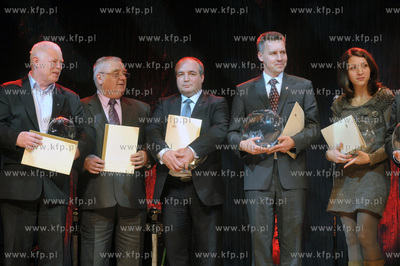 Gdanska Gala Sportu w Filharmonii Baltyckiej. Laureaci...