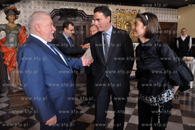 Dwor Artusa w Gdansku. Uroczystosc wreczenia Nagrody...