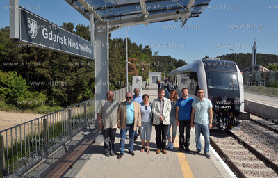 Pierwszy probny przejazd z pasazerami i i prezentacja...