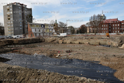 Gdansk. Okolice ul. Walowej i miejsce budowy czterech...