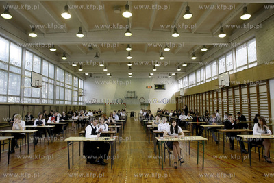 Gdansk. Liceum Ogolnoksztalcace nr XV. Matura pisemna...