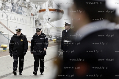 Gdynia. Wizyta admirala Sir Mark Stanhope Dowodcy Krolewskiej...
