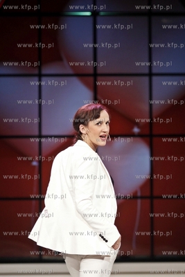 Gdansk. Teatr Wybrzeze. Proba medialna spektaklu (g)DZIE-CI...