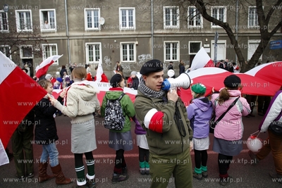 Gdansk. Parada na Swieto Niepodleglosci.
11.11.2013
fot....