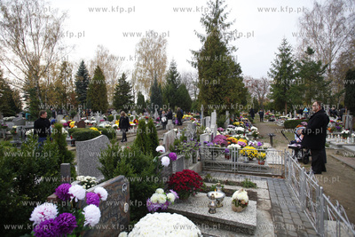 Cmentarz komunalny przy ul. Spokojnej w Pruszczu Gdanskim.
01.11.2013
fot....