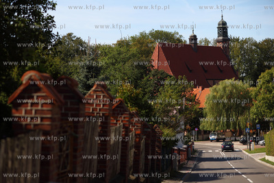 Zukowo. Kosciol pw.  Wniebowziecia Najswietszej Maryi...