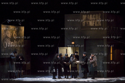 Opera Bałtycka. Próba generalna opery Cyganerii Giacoma...