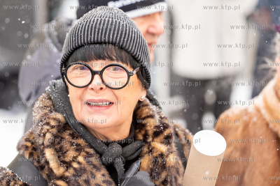 Gdansk. Morena. Odsłonięcie tablicy upamiętniającej...