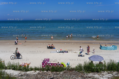 Plaża w Lubiatowie. 21.06.2026 fo. Paweł Marcinko...
