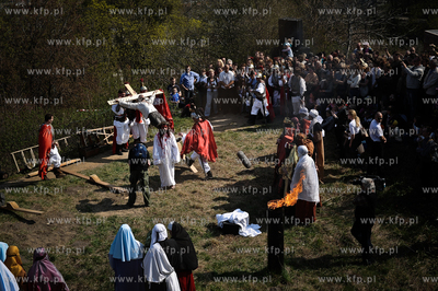 Wielki Piatek. Misterium Meki Panskiej na ulicach Gdanska....