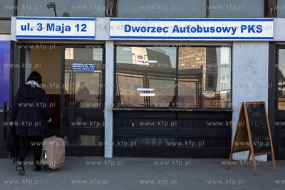 Gdańsk, Dworzec PKS. 28.03.2019 Fot. Anna Rezulak/KFP