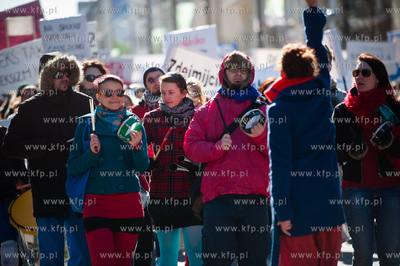 Gdynia. Trójmiejska Manifa 2012. Marsz zorganizowany...