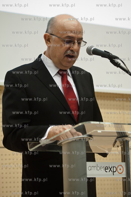 Gdansk. Letnica. Uroczyste otwarcie Centrum Wystawienniczo-Kongresowego...