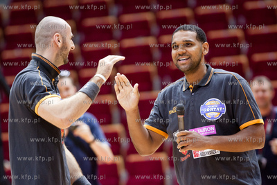 Sopot. Ergo Arena. Marcin Gortat Camp 2013. 
Nz zawodnik...