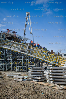 Gdansk. Budowa Pomorskiej Kolei Metropolitalnejj. 24...