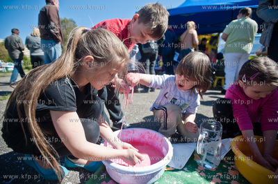 Gdansk. Przymorze. Festyn dla dzieci pt. Wodna Kraina...