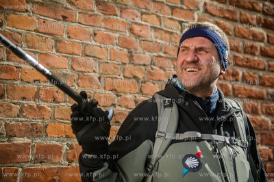 Gdansk. Podroznik Marek Kaminski startuje do kolejnego...