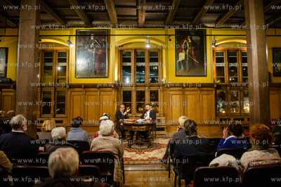 Gdansk. Nadbaltyckie Centrum Kultury. Spotkanie z Adamem...