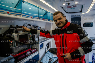 Gdynia. Miejska Stacja Pogotowia Ratunkowego. Uroczystosc...