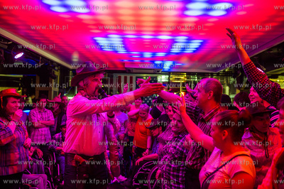 Gdansk. Klub Miasto Anaiolow. Wild West Disco - Impreza...