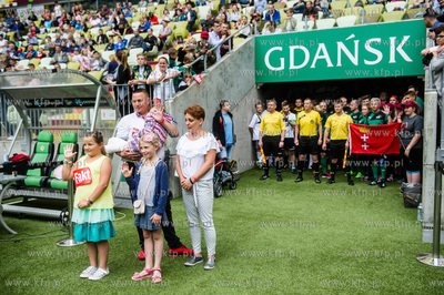 Energa Stadion Gdańsk. Charytatywny mecz piłkarski...