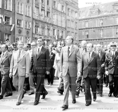 Wizyta prezydenta Francji Valery Giscard dEstaing w...