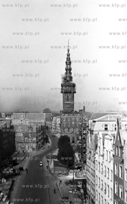 Gdansk, Dlugi Targ i Ratusz Glownego Miasta. 1949
z0004217
Fot....