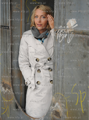 Sesja zdjeciowa aktorki Magdy Waligorskiej na terenie...