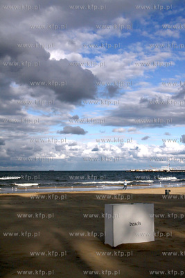 Sopot po sezonie letnim. 3.09.2010 fot. Jerzy Bartkowski...