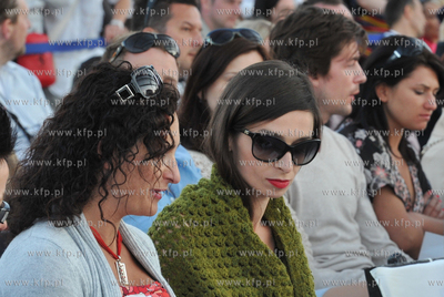 Plac Zdrojowy k. molo w Sopocie. Sopot Fashion Days...