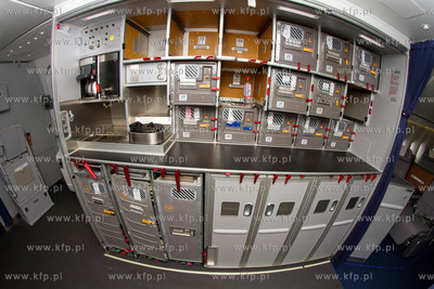 Lotnisko im. Lecha Walesy w Gdansku - Rebiechowo. Wnetrze...