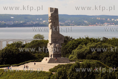 Pomnik Obroncow Wybrzeza na Westerplatte w Gdansku...