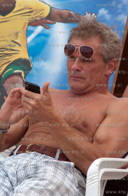 Mecz gwiazd w ramach Finalu Mistrzostw Plazowej Pilki...