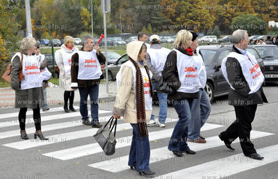 Kwidzyn. Przed  siedziba firmy Plati Polska w Kwidzynie...