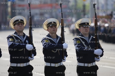 Rosja, Kaliningrad. Parada z okazji 68 rocznicy zwyciestwa...