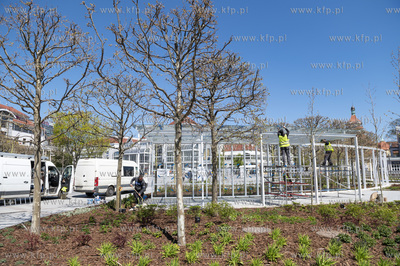 Sopot. Finalizacja przebudowy Placu Przyjaciół Sopotu....