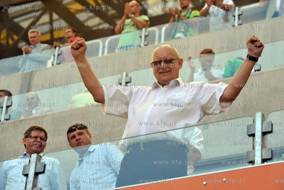 Mecz inauguracyjny na PGE Arena w Gdansku pomiedzy...