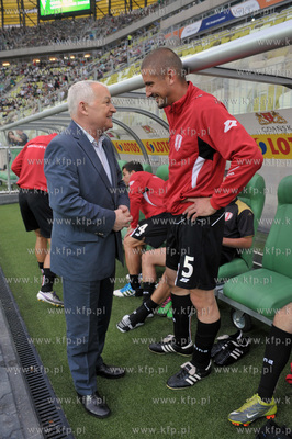 PGE Arena - mecz pilkarski pomiedzy Lechia Gdansk a...