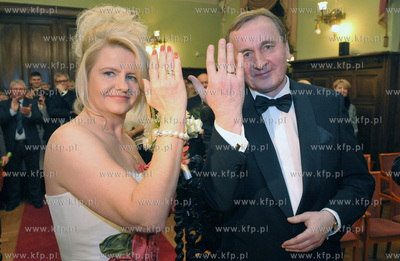 Ostatni slub w roku w gdanskim Urzedzie Stanu Cywilnego...