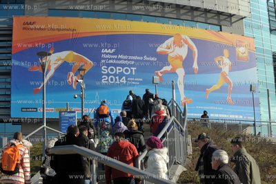 Hala Ergo Arena na granicy Gdanska i Sopotu podczas...