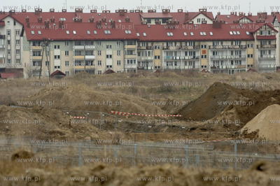 Gdańsk Chełm. Domy na ul. Suchanka widziane od strony...