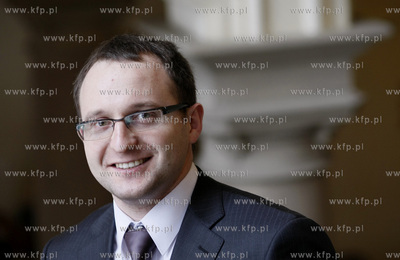 Gdansk. Sesja Rady Miasta. Radny PO Marcin Skwierawski.
11.02.2010
fot....