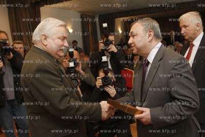 Gdansk. NOT. Wreczenie medalu  90-lecia Stowarzyszenia...