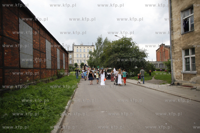 Gdansk. Festiwal Szekspirowski. Dziecieca parada festiwalowa...